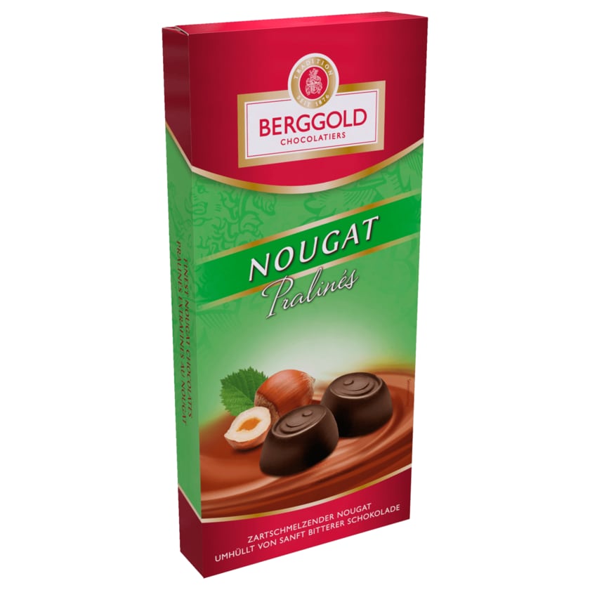 Berggold Nougat Pralinés 80g